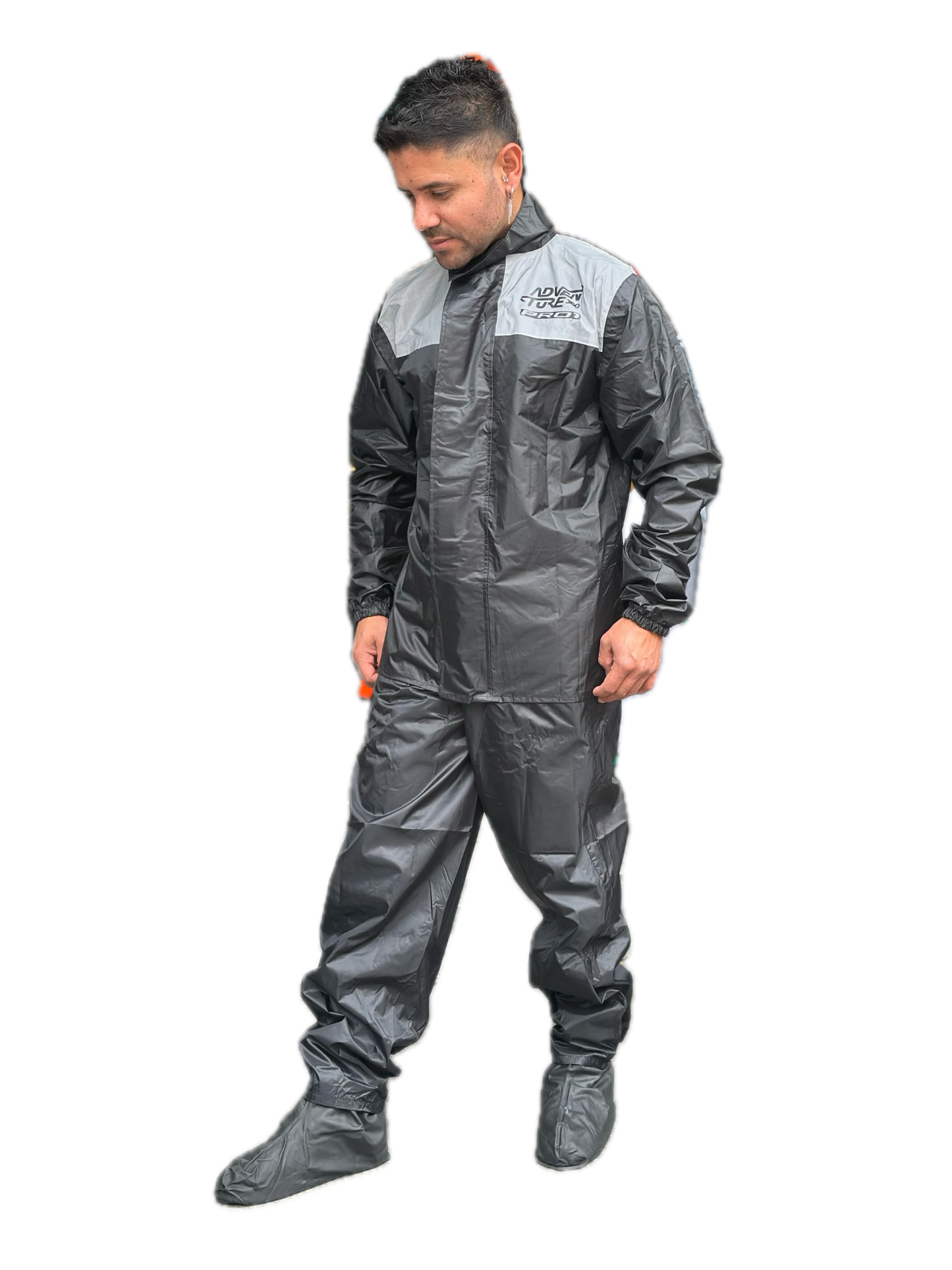 IMPERMEABLE TIPO SUDADERA ADV 360 NEGRO