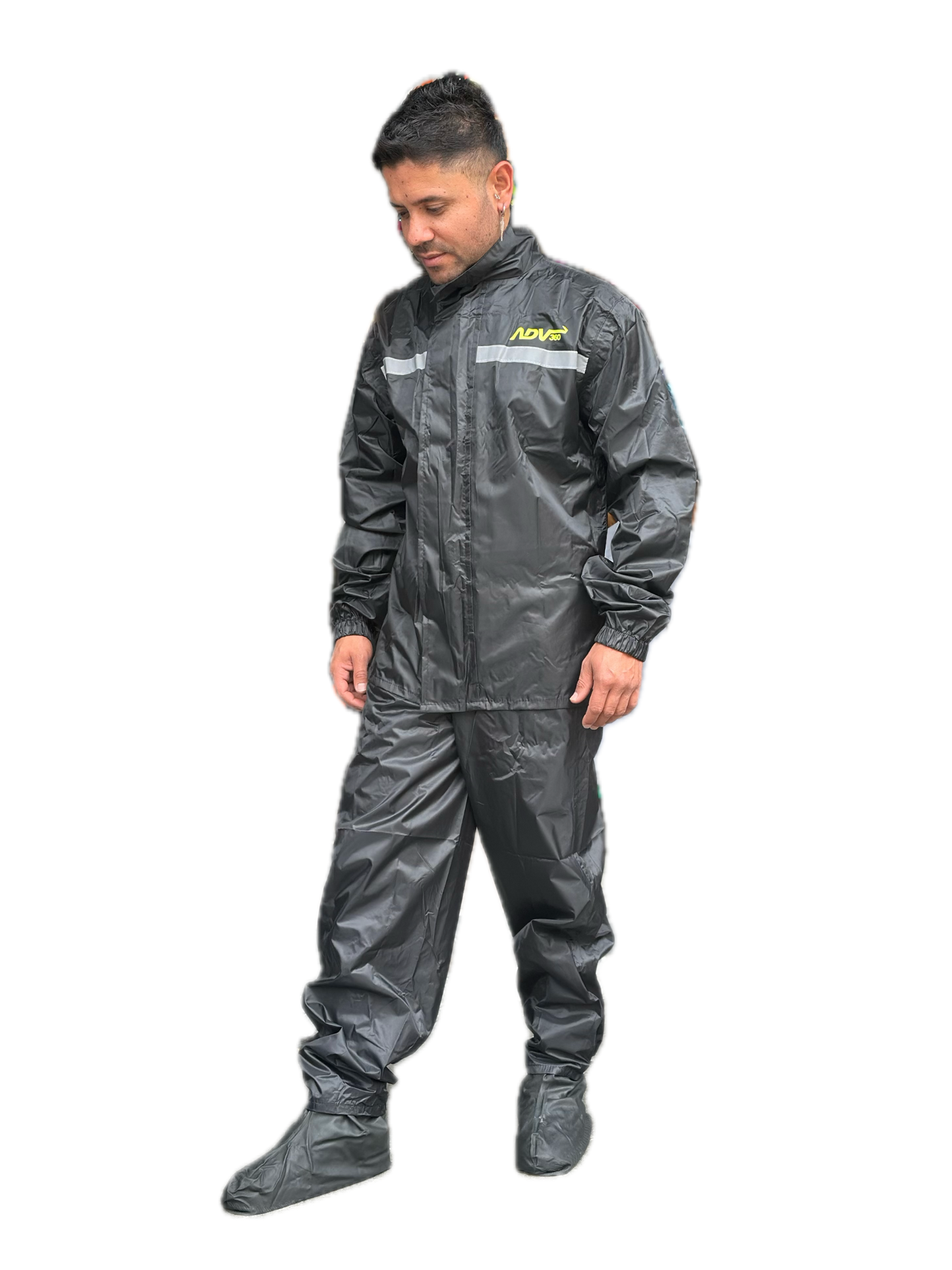 Impermeable Tipo Sudadera ADV 360 Negro