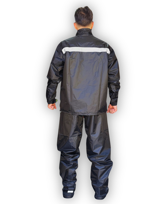 Impermeable Tipo Sudadera ADV Negro