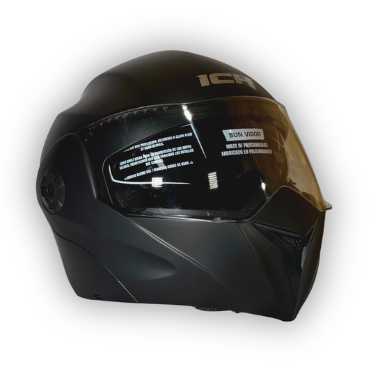 Casco ICH 3110 Abatible Negro Mate