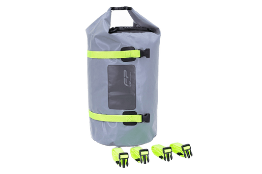 MALETA IMPERMEABLE DRYBAG FIRE PARTS 25L GRIS - VERDE