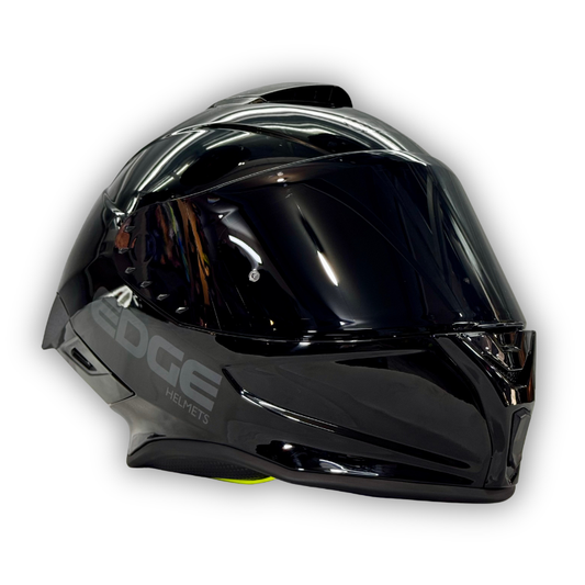 Casco EDGE Shanghai Negro Brillo