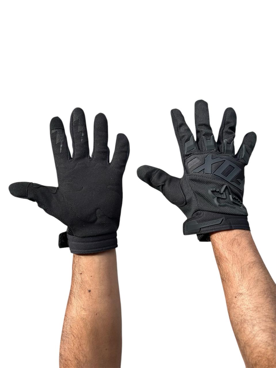 GUANTES FOX NEGRO