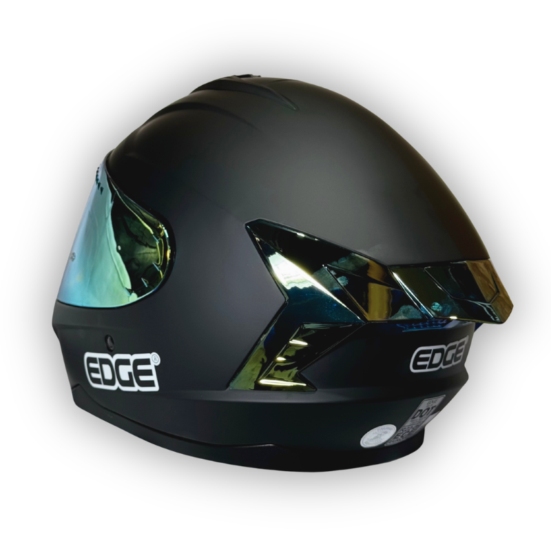 Casco EDGE Integral Negro Mate