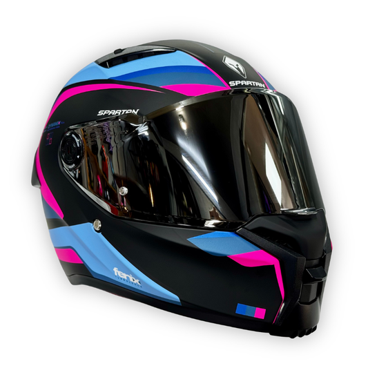 Casco SPARTAN FENIX Purpura-Fucsia Mate