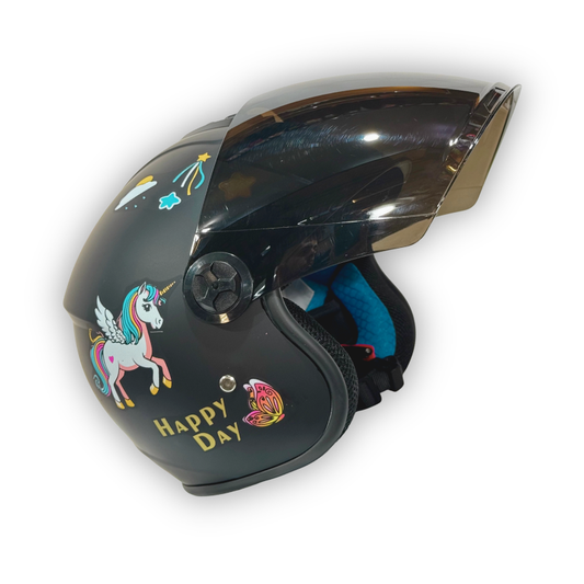 CASCO INFANTIL ABIERTO UNICORNIO