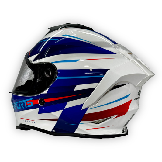 Casco X-SPORTS V151 Blanco Brillante