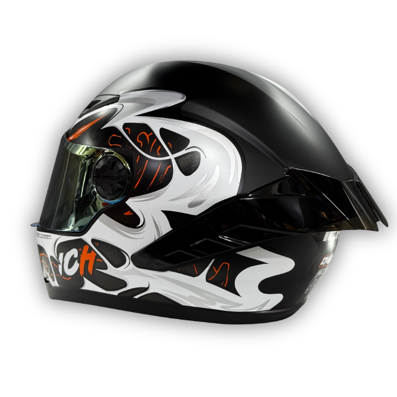 Casco Integral ICH 501 SP Negro-Blanco