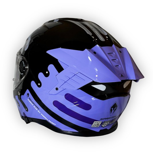 Casco SPARTAN HAWK EVO SV Fresh Paint Brillante