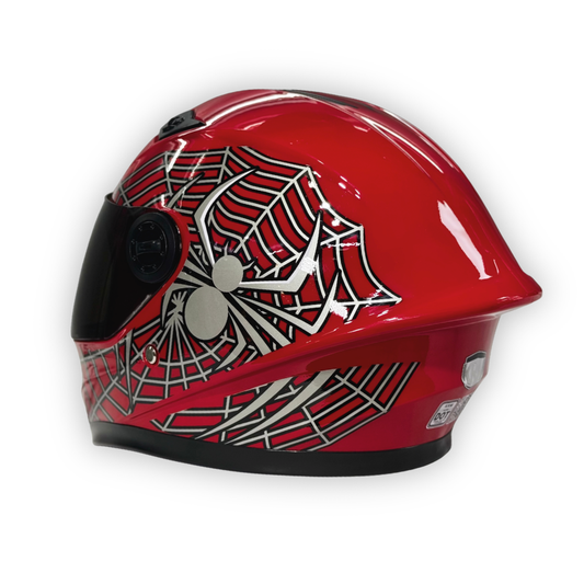 Casco Infantil KRM Spiderman Adventure