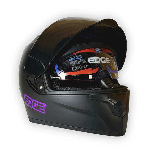Casco EDGE Negro Mate EG-52