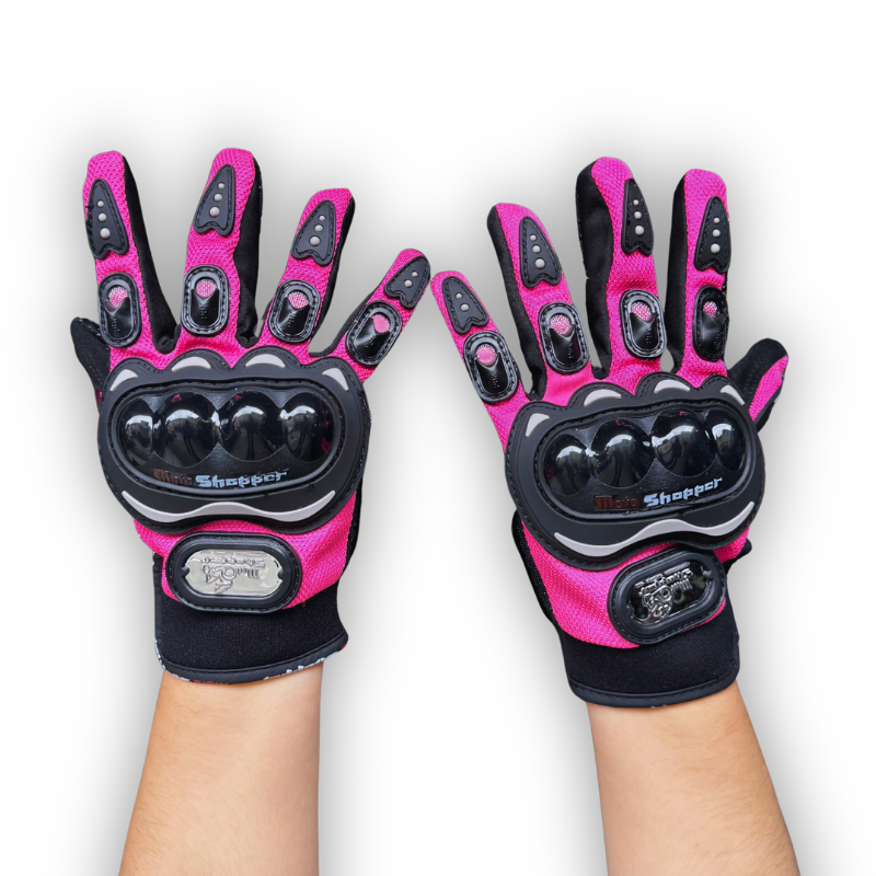 Guantes De Protección Refuerzo en Nudillos Fucsia