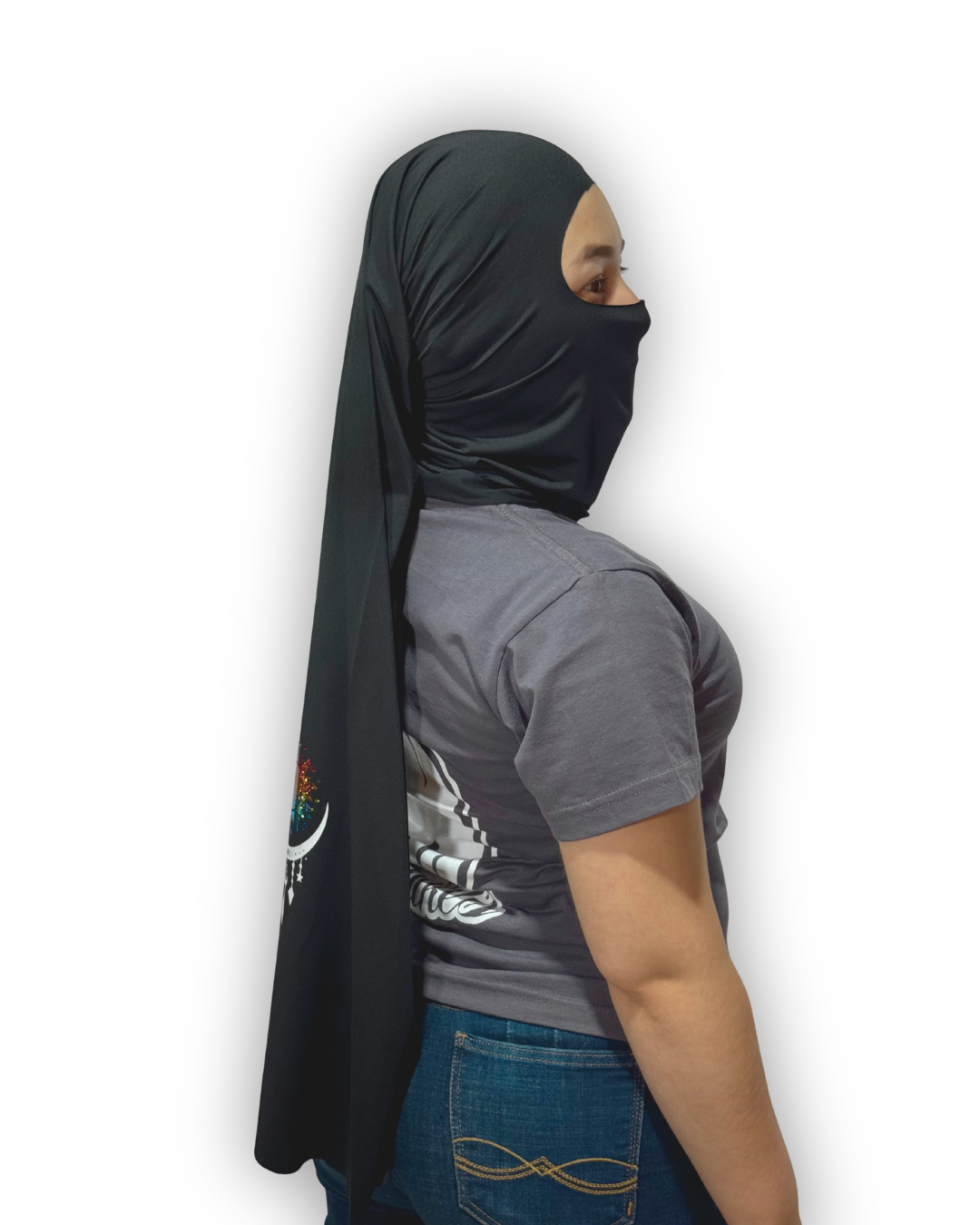 Balaclava Cubre Rostro Cabello Largo/Extra Largo
