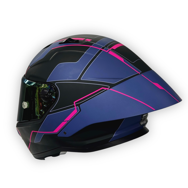 Casco Xtrong 352 R1 Negro - Morado