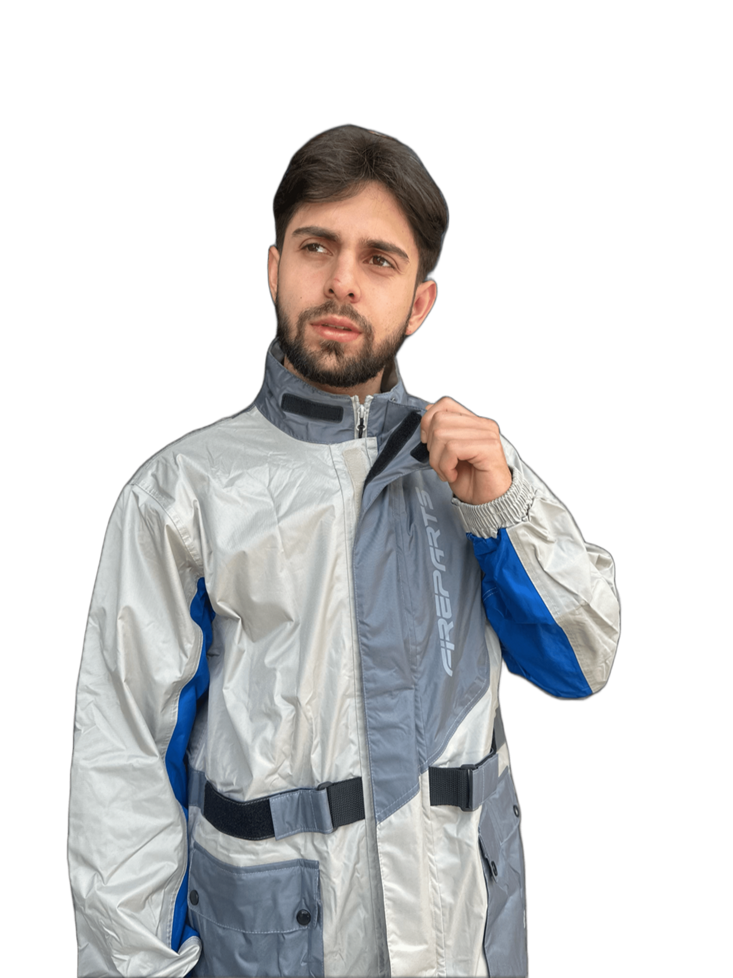 TRAJE IMPERMEABLE CYCLONE FIRE PARTS GRIS