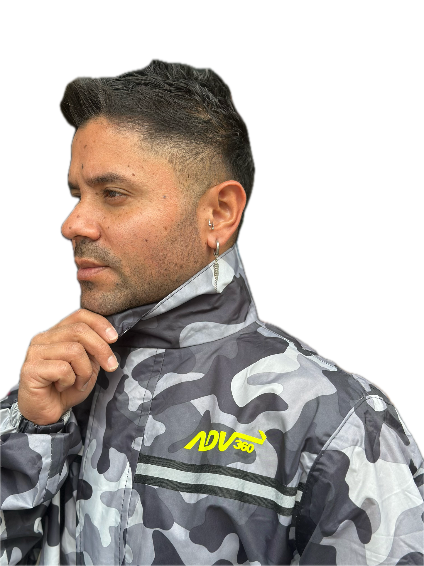 IMPERMEABLE ADV 360 TIPO SUDADERA CAMUFLADO
