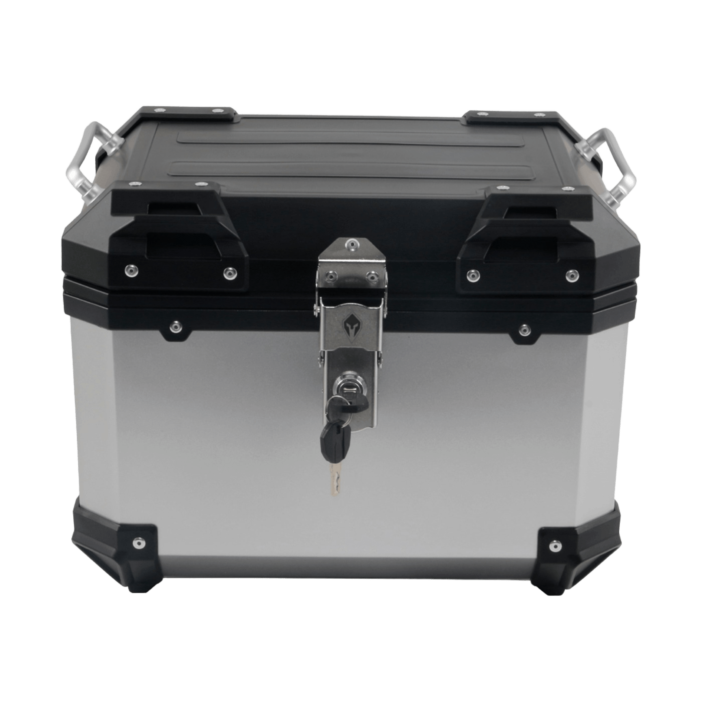 MALETERO SPARTAN 45 LITROS GRIS PLATA - NEGRO