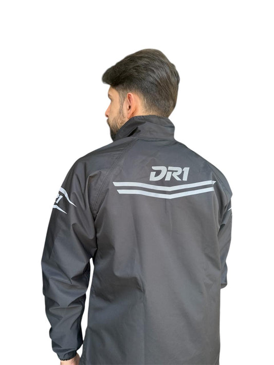 Impermeable Tipo Sudadera DR1 Street Pro Negro
