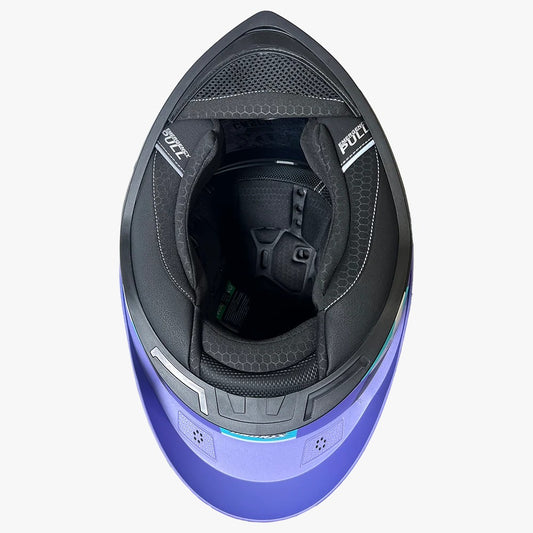 CASCO XTRONG 352 R1 LILA - AZUL