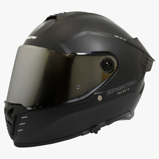Casco SPARTAN HAWK SV Titan Negro Mate