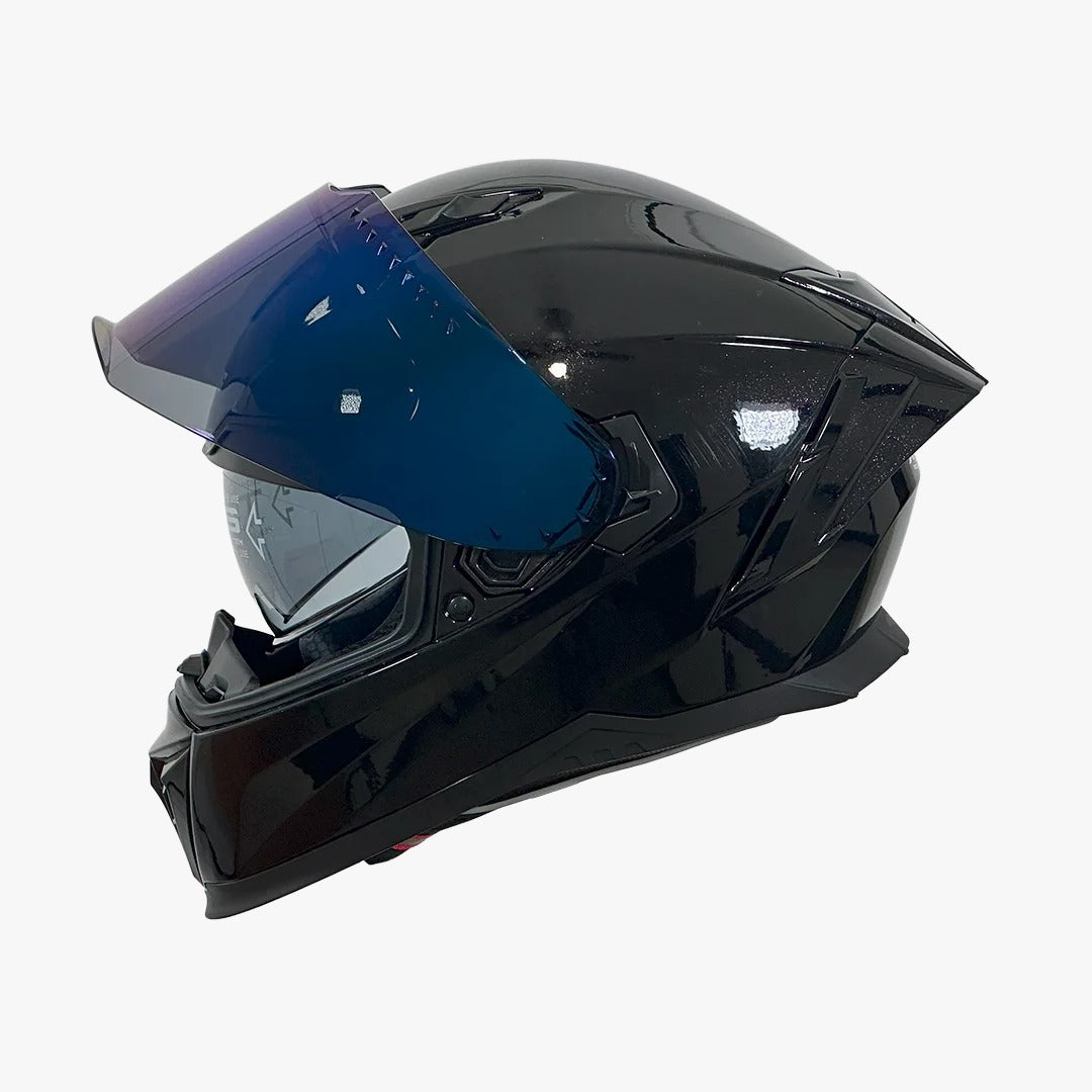 CASCO XTRONG M69 NEGRO BRILLO