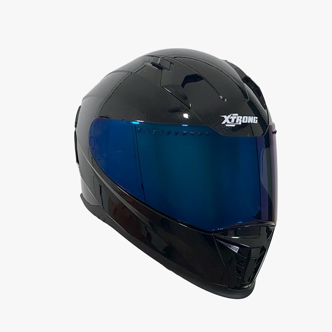 CASCO XTRONG M69 NEGRO BRILLO