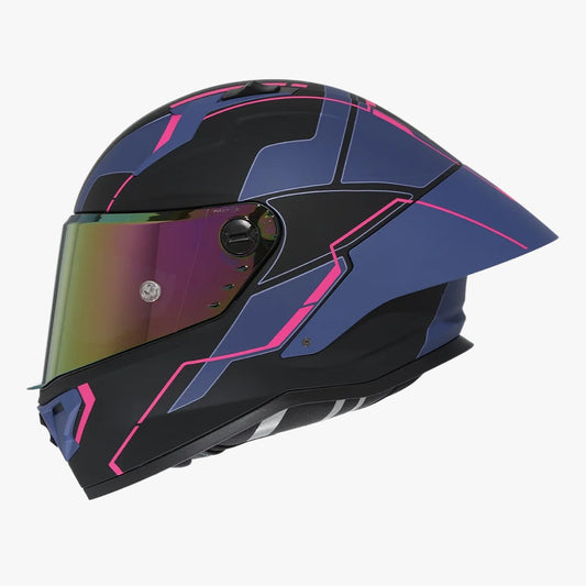 Casco Xtrong 352 R1 Negro - Morado