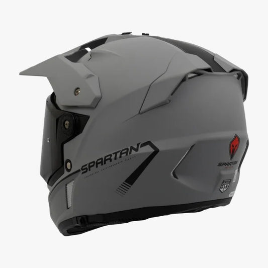 Casco SPARTAN WOLF DS Multipropósito Gris Mate