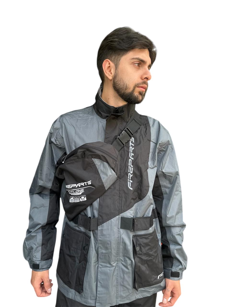 TRAJE IMPERMEABLE CYCLONE FIRE PARTS NEGRO