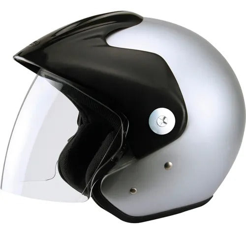 Casco Zeus 507 Abierto Solid Gris Mate