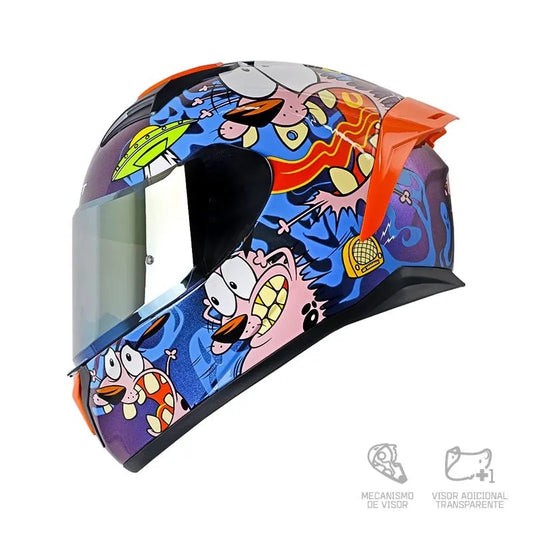 Casco SHAFT SH 582 SP EVO The Cowardly Dog