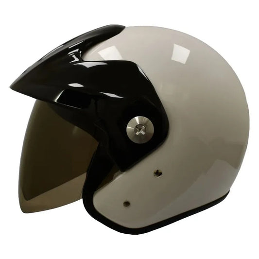 Casco Zeus 507 Abierto Solid Gris Brillo