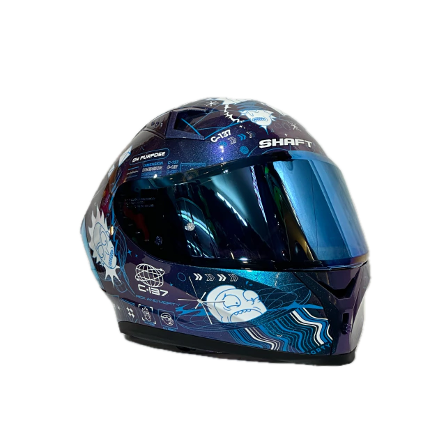 CASCO SHAFT 560 RICK AND MORTY CAMALEÓN