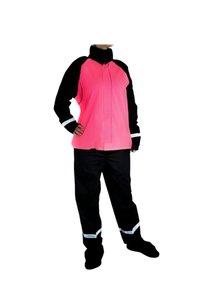 CONJUNTO IMPERMEABLE SILICONADO FUCSIA