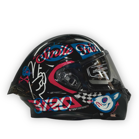 Casco ICH 3120 Abatible Certificado Brillante