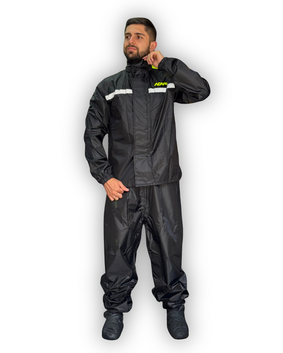 Impermeable Tipo Sudadera ADV 360 Negro