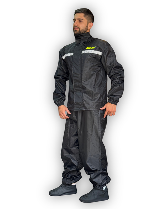 Impermeable Tipo Sudadera ADV 360 Negro