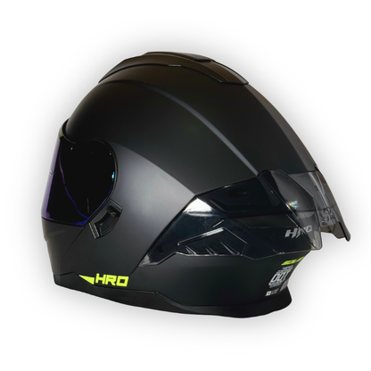 Casco HRO 3480 DV Abatible Negro Mate (Copia)
