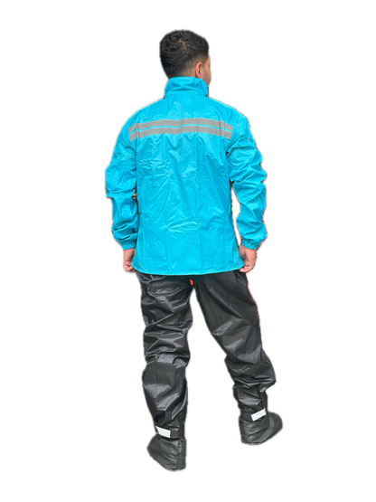 IMPERMEABLE TIPO SUDADERA ADV 360 AZUL