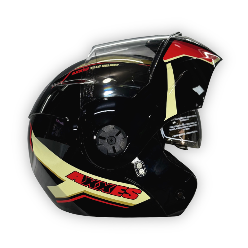 Casco Abatible AXXES Brillante
