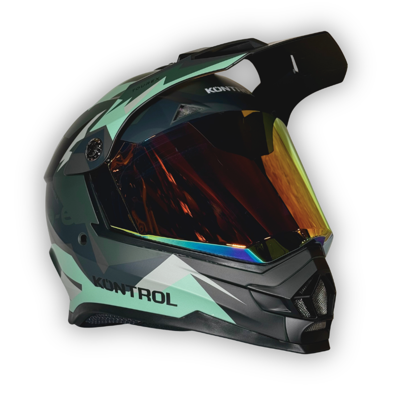 Casco KONTROL Multipropósito Verde Militar Mate