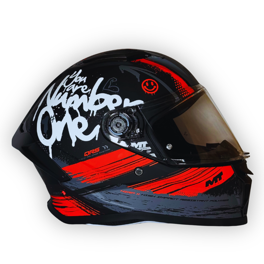 Casco MT STINGER QRS Negro Mate