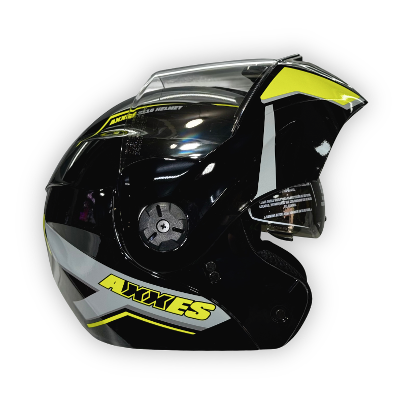 Casco Abatible AXXES Brillante
