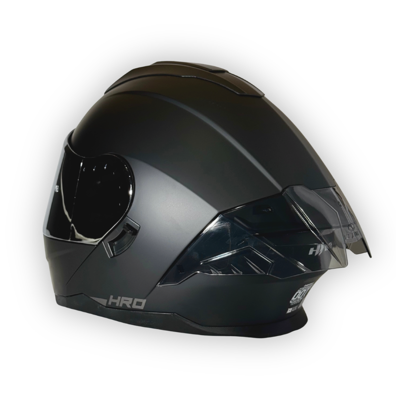 Casco HRO 3480 DV Abatible Negro Mate