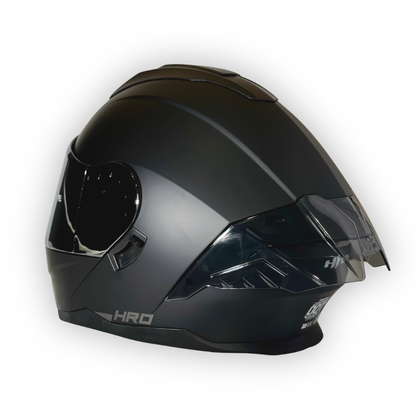 Casco HRO 3480 DV Abatible Negro Mate