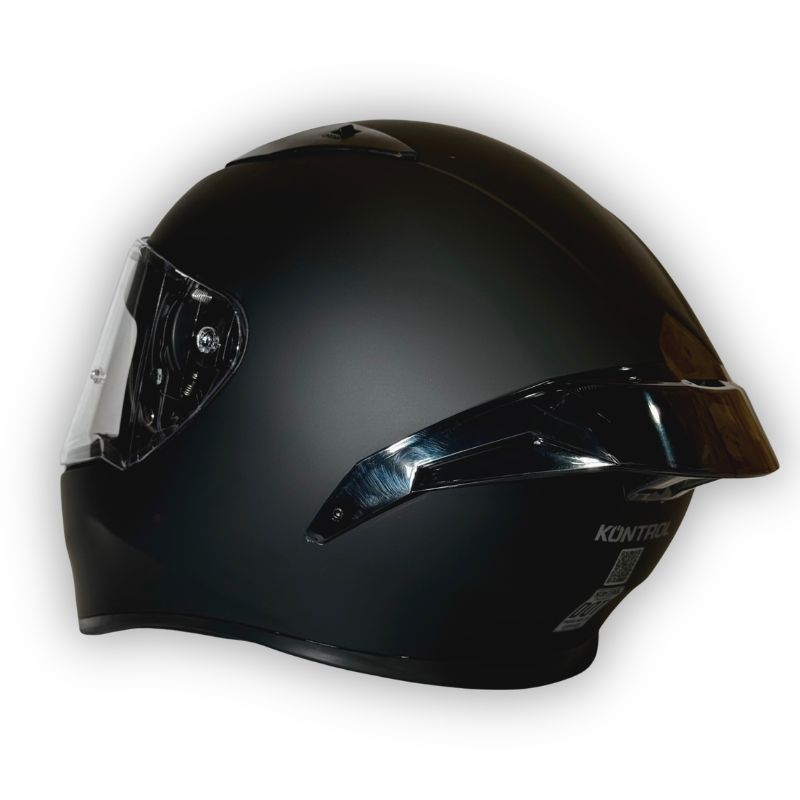 Casco KONTROL THUNDER Negro Mate