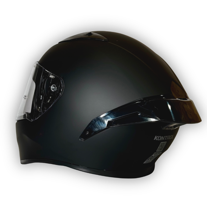 Casco KONTROL THUNDER Negro Mate