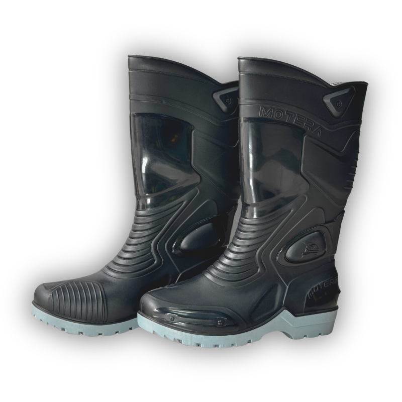 Botas De Caucho Impermeable Suela Gris