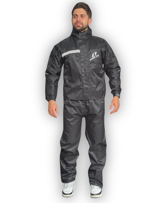 Impermeable Tipo Sudadera IMPERONE Negro