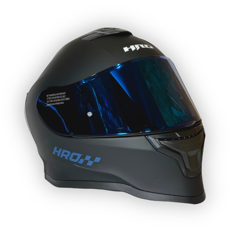 Casco HRO 506 SOLID Negro Mate